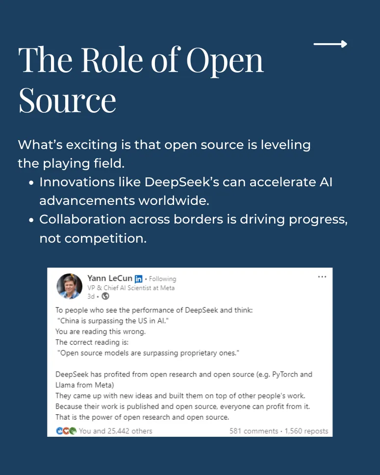 Slide 9: The Role of Open Source